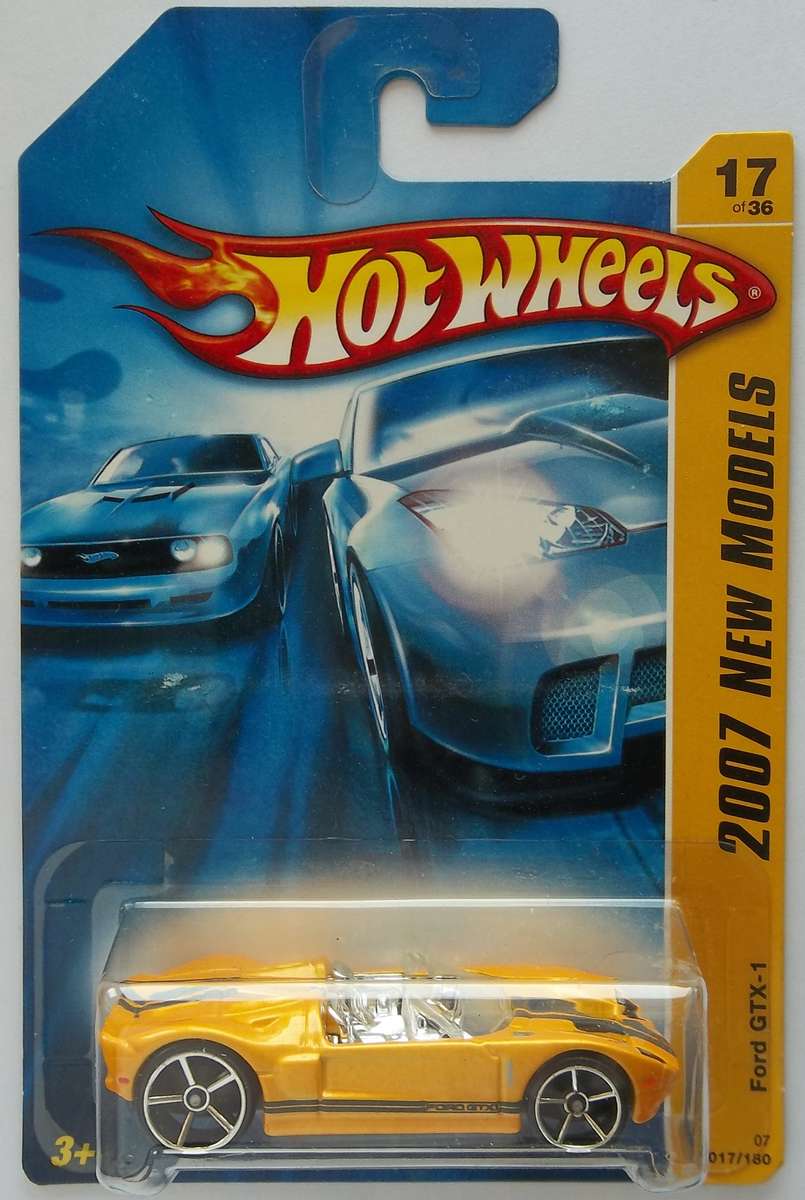 Hot Wheels Ford GTX-1 2007 HOTWHEELS Matchbox Boxed Model Car
