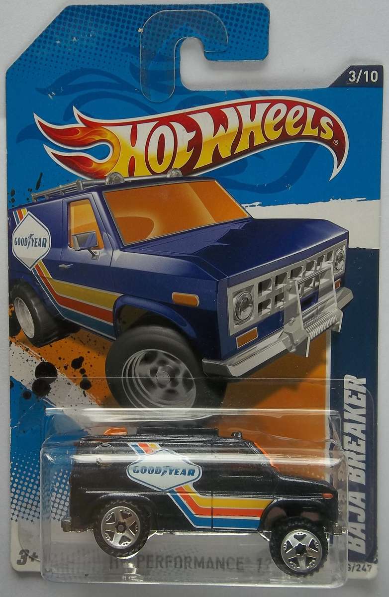 Hot Wheels HW Performance 2012 Baja Breaker HOTWHEELS Matchbox scale Model Car