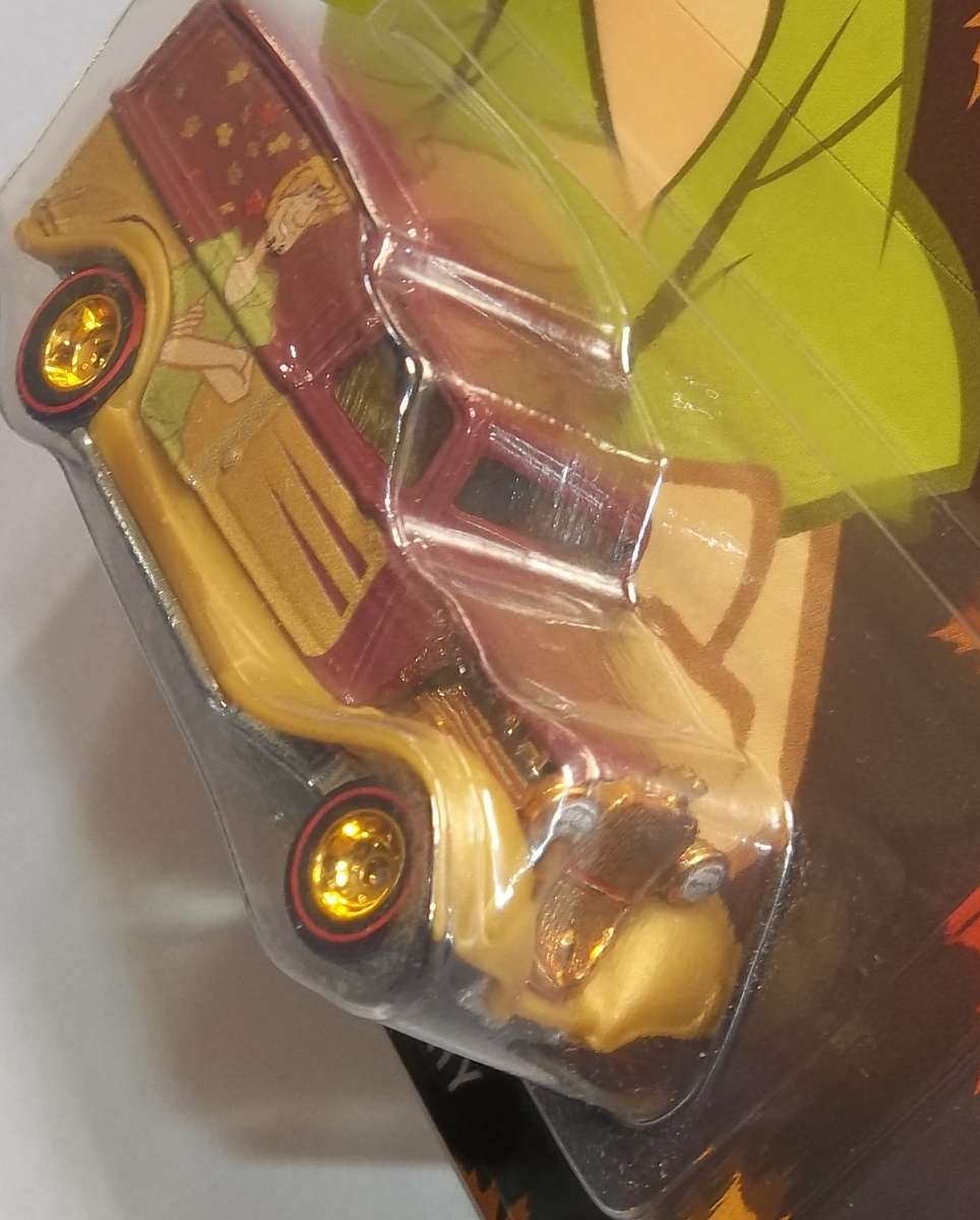 Hot Wheels REAL RIDERS Scooby Doo '34 Dodge Delivery Like Matchbox Scale HOTWHEELS 2017