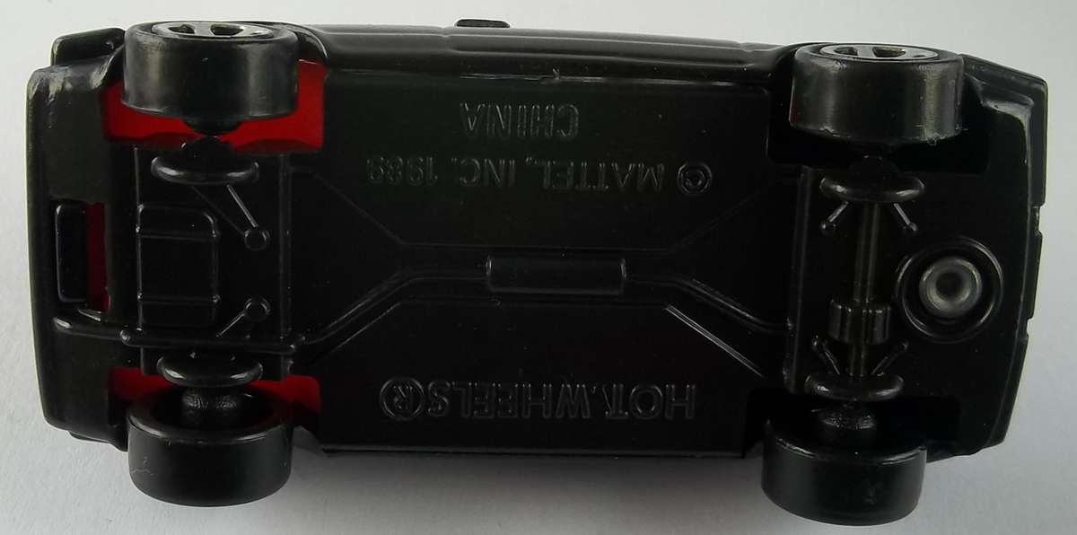 Hot Wheels Volkswagen Golf GTi HOTWHEELS Like Matchbox scale 1989 Black Colour Retro