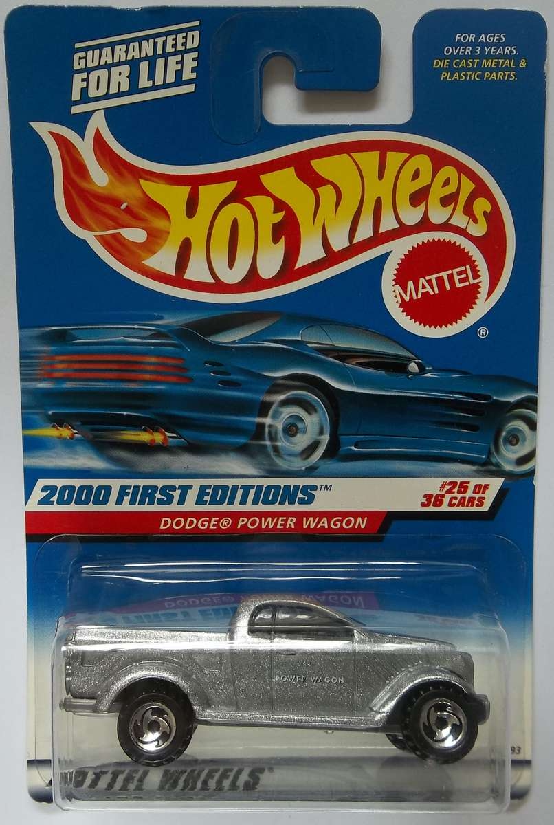 Hot Wheels Dodge Power Wagon Bakkie Year 2000 HOTWHEELS Matchbox scale sealed on card