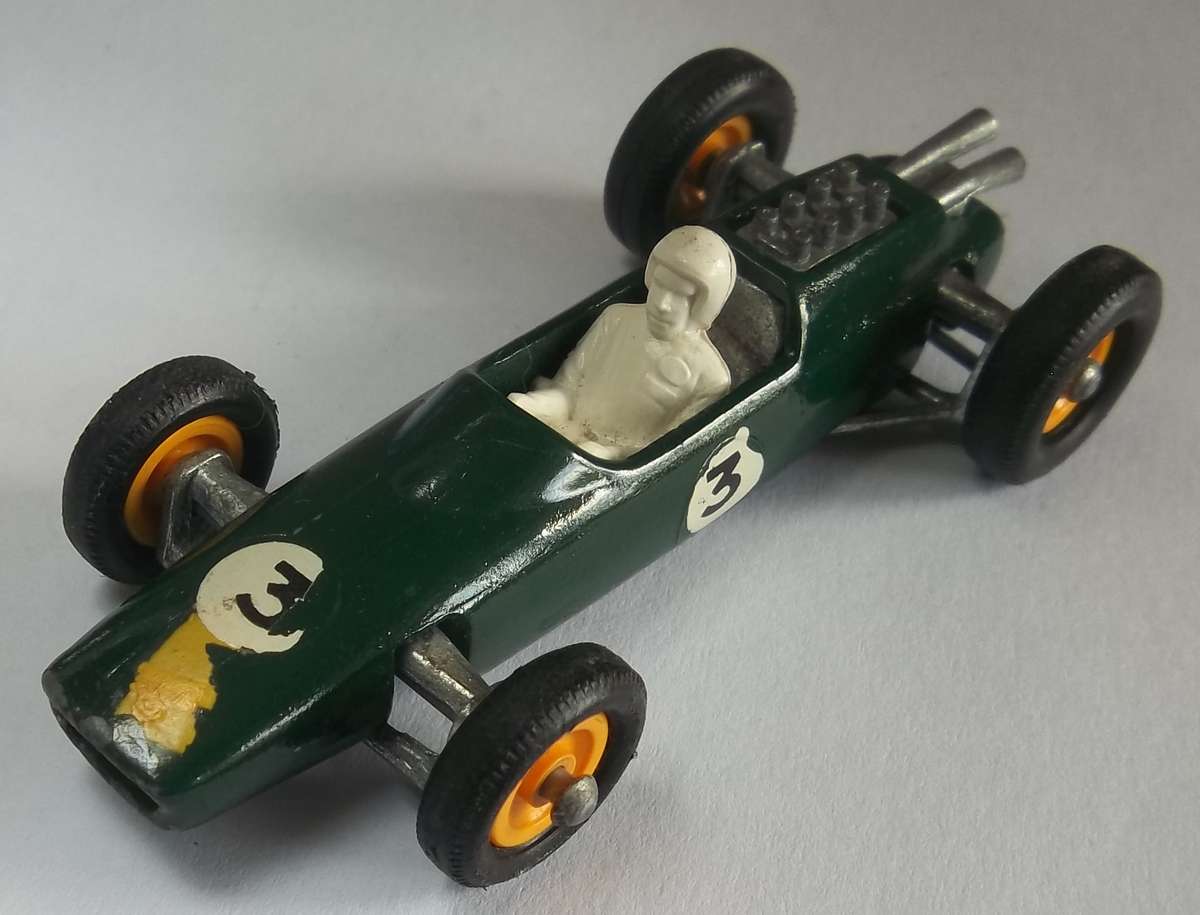 Matchbox Lesney 1-75 Series Regular Wheels #19 Lotus Racing Car 1965 VINTAGE MODEL