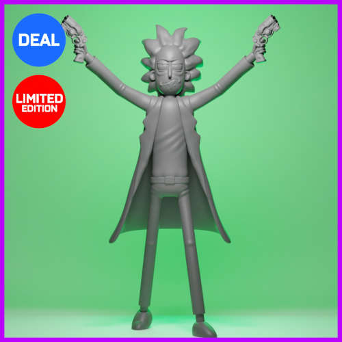 Rick & Morty - Rick Sanchez Figure - *Rare Collectible*