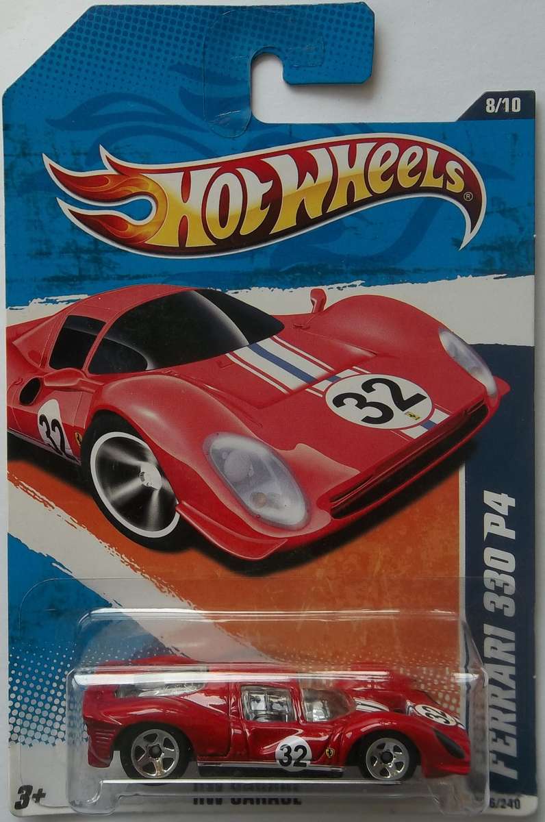 Hot Wheels HW Garage Ferrari P330 P4 Similar scale to Matchbox Made in 2013