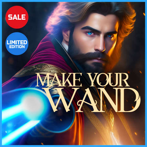 MAKE YOUR WAND - HOGWARTS LEGACY - !! LIFE SIZE: 25CM - 40CM !!