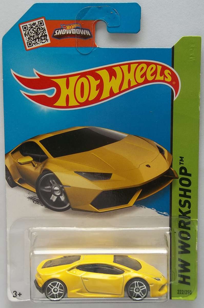 Hot Wheels WORKSHOP Lamborghini Huracan LP 610-4 2013 HOTWHEELS Matchbox boxed Model Car