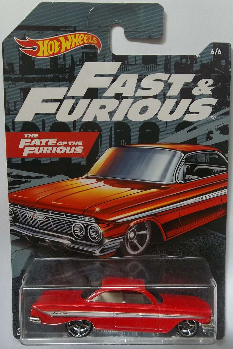 Hot Wheels Fast & Furious 1961 Chevrolet Impala 2018 ( Matchbox Scale ) HOTWHEELS