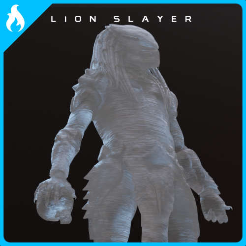 PREDATOR FIGURE - CLOAKED MODE - 15cm - * LIMITED RUN *