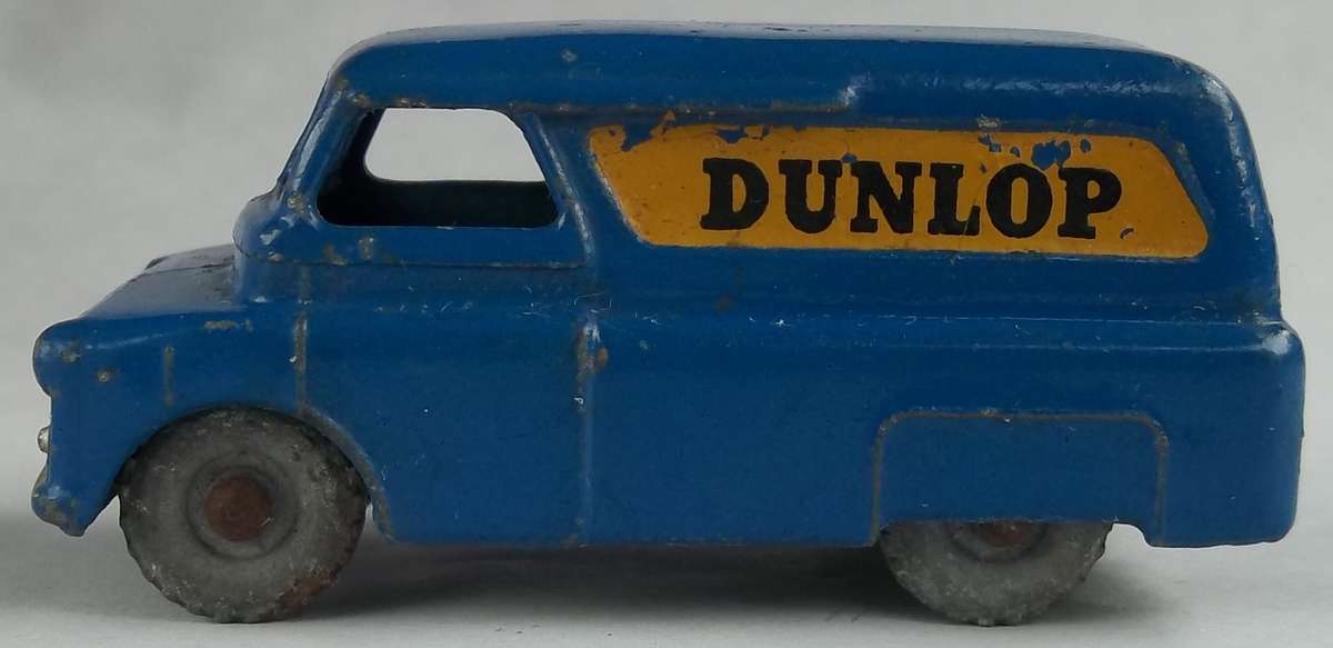MATCHBOX MOKO GREY WHEEL Lesney 1-75 Series Regular Wheels #25 Bedford 12 cwt DUNLOP
