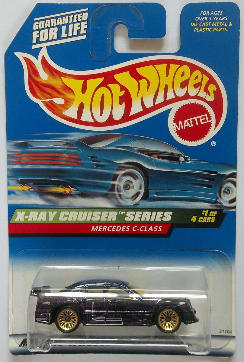 Hot Wheels X-Ray Cruisers Mercedes C Class Like Matchbox Model car HOTWHEELS Model Car 1998