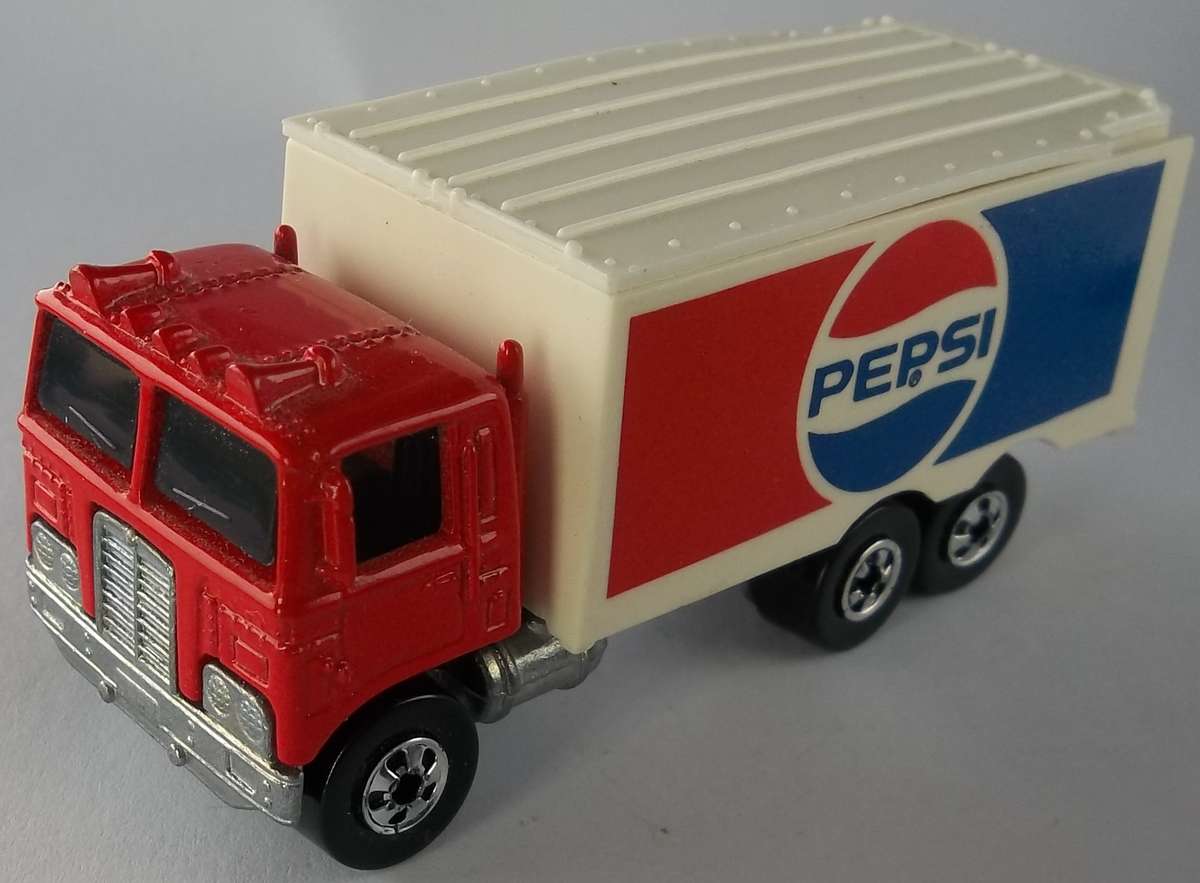 Hot Wheels Pepsi Truck  Made in 1979 HOTWHEELS VINTAGE MODEL Similar scale to Matchbox