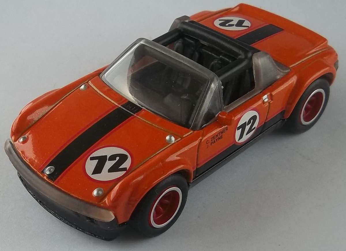 Hot Wheels REAL RIDERS Porsche 914-6 Like Matchbox scale HOTWHEELS 2012 Model Car