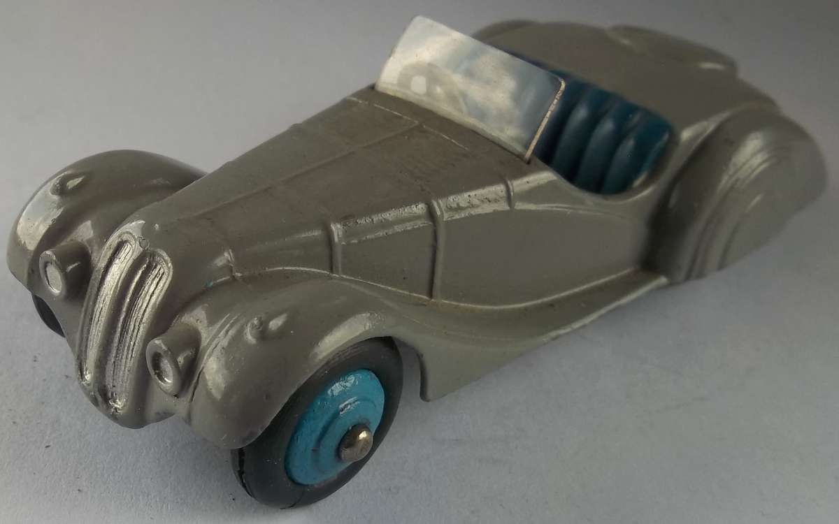 DINKY #38a Frazer Nash BMW SPORTS Made in England 1947 Early Model car Vintage