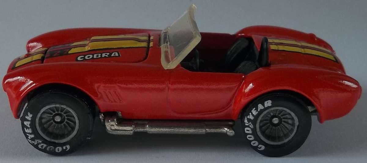 Hot Wheels REAL RIDERS Classic AC Cobra Produced in 1982 VINTAGE HOTWHEELS Mint condition