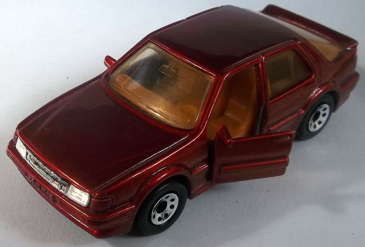 MATCHBOX Lesney Superfast SAAB 9000 Turbo Made 1989 Car Mint Opening doors Macau