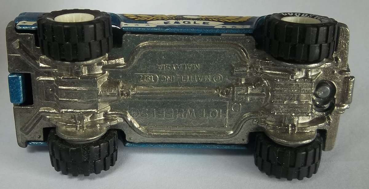 Hot Wheels REAL RIDERS Bywayman Bakkie RARE WHITE WHEELS Made in 1982 Vintage Matchbox Scale