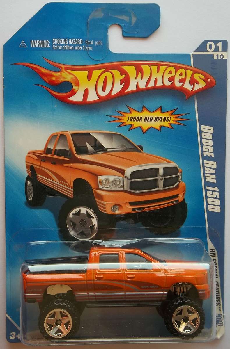 Hot Wheels HW (Special Features) Dodge Ram 1500  HOTWHEELS Like Matchbox scale 2009 Model Car