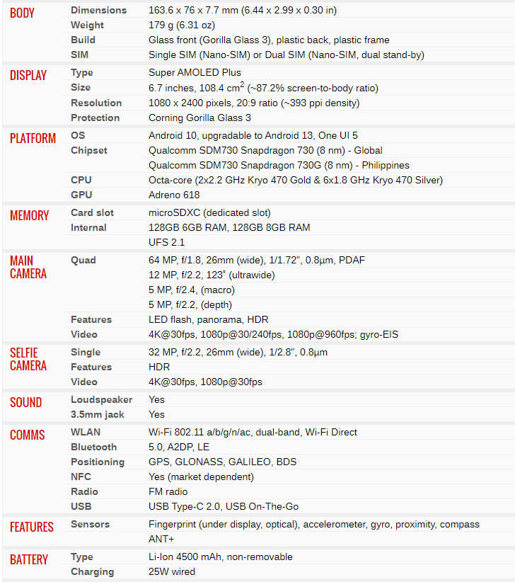 Samsung Galaxy A71 128GB Dual SIM Prism Crush Black