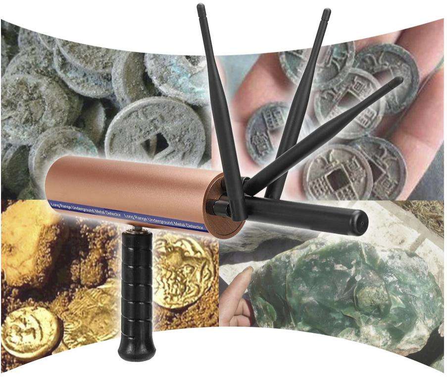 AKS E39460 3D Metal Detector Detective 1200m Long Range Gold Treasure Digger Scanner