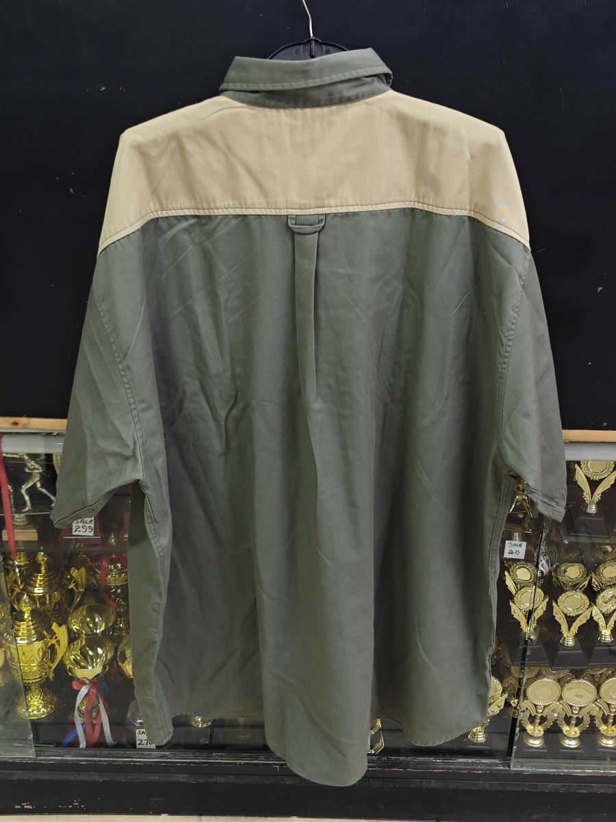 JONSSON OLIVE KHAKI 4XL WORKSHIRT