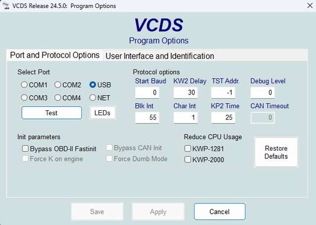 VAGCOM HEX-V2 VCDS 24.7 Auto Diagnostic Scanner for VW & Audi