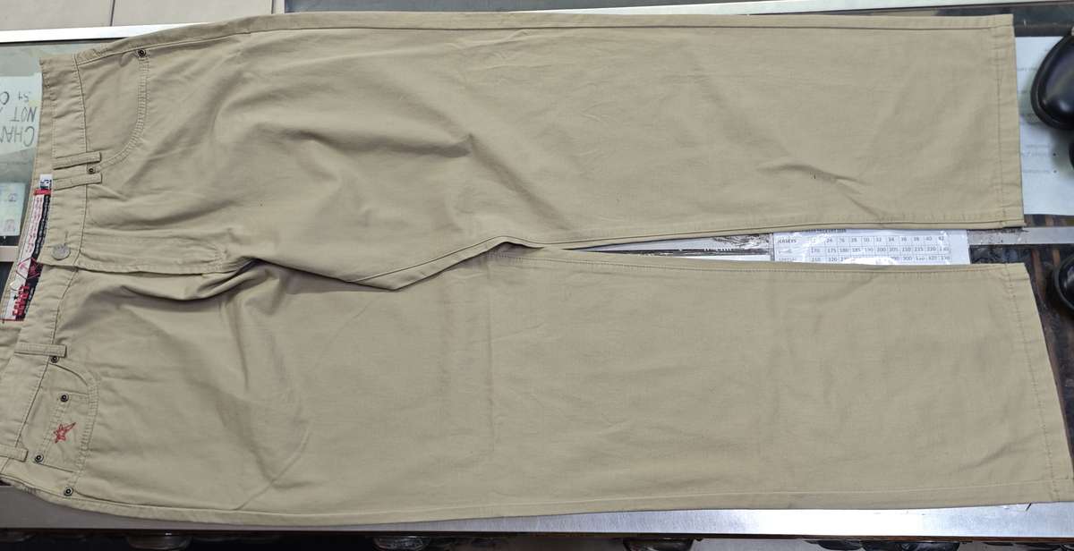 SOVIET KHAKI COTTON PANTS (SIZE 42)