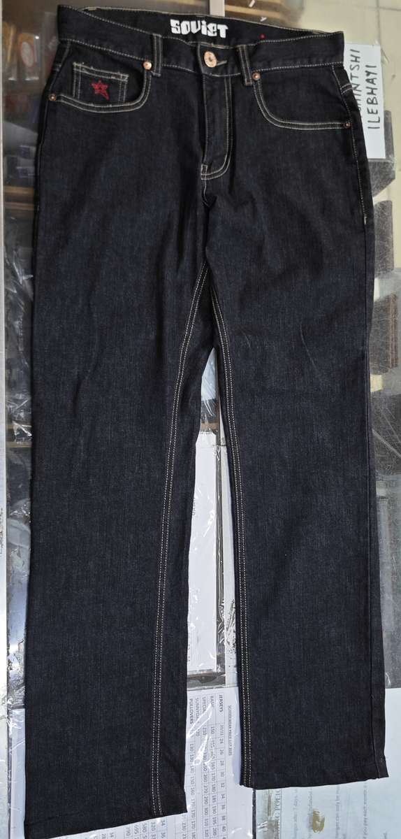 SOVIET BLACK DENIM JEANS SIZE 30