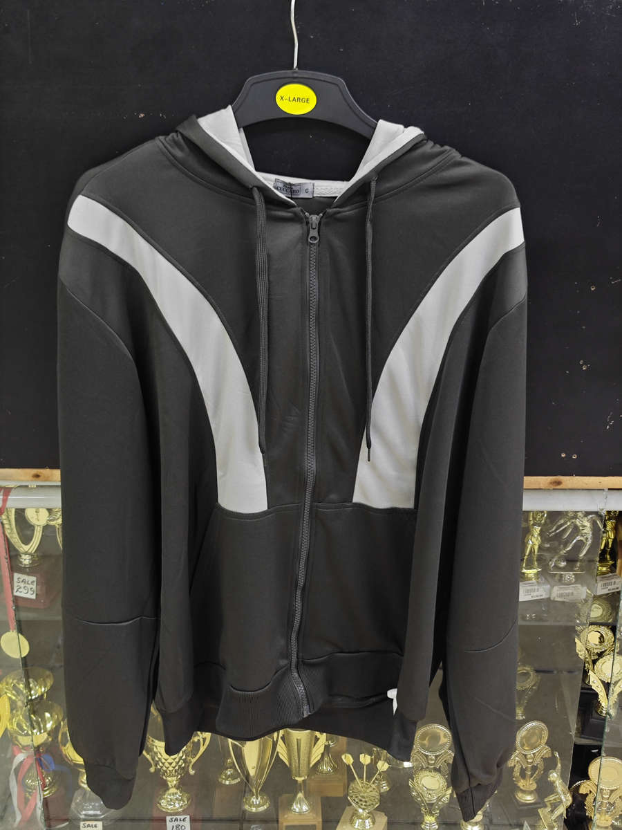 PAOLO CECCATO BLACK GREY JACKET