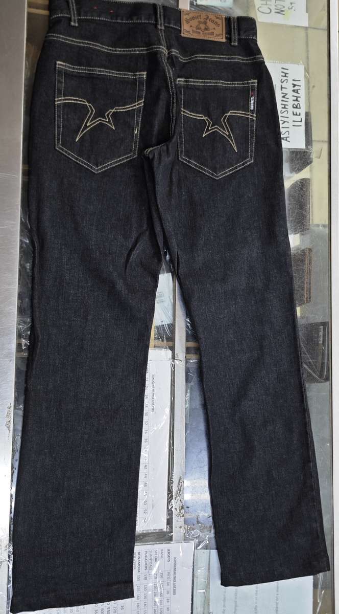 SOVIET BLACK DENIM JEANS SIZE 30