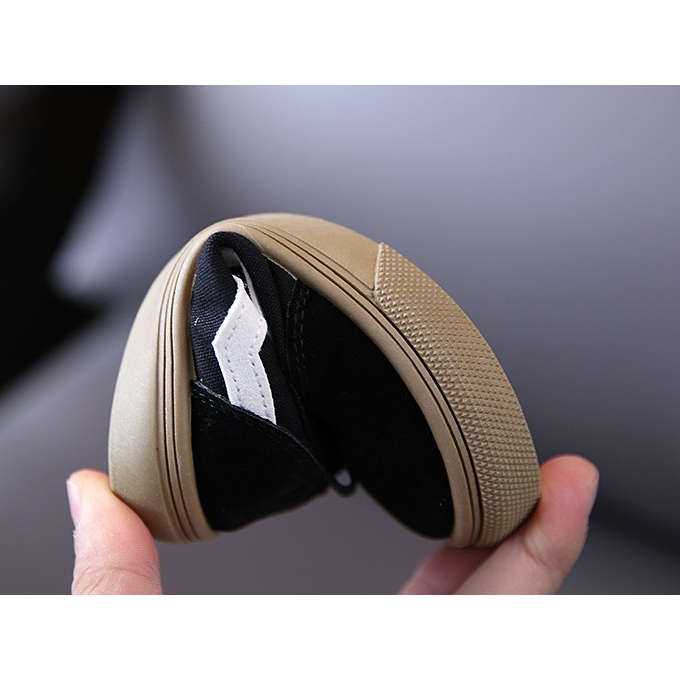 Olive Tree-Kids Classic Canvas Shoes Lace With Easy Velcro Strap-Pink-EU27