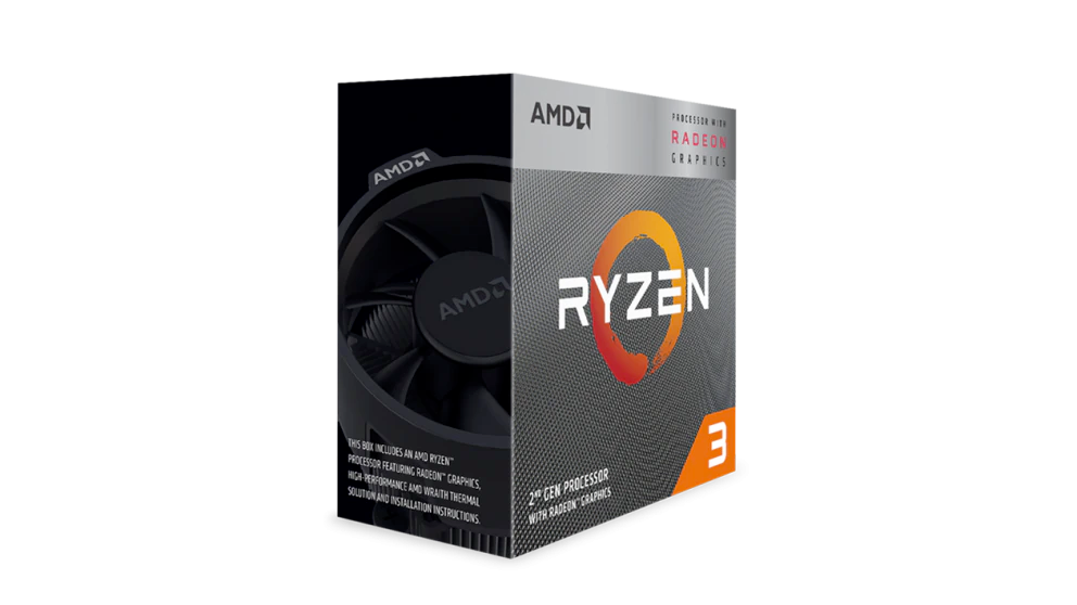 AMD Ryzen 3 3200G 3.6Ghz (4GHz Turbo) AM4 with Radeon Vega 8 Graphics