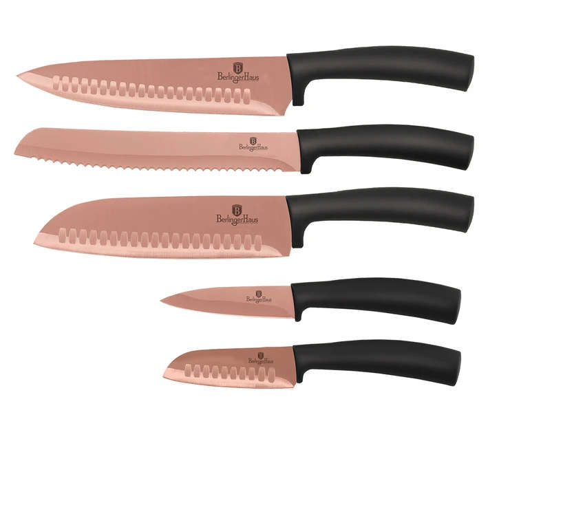 Berlinger Haus 5 Pieces Non-Stick Coating Knife Set (READ THE DESCRIPTION)