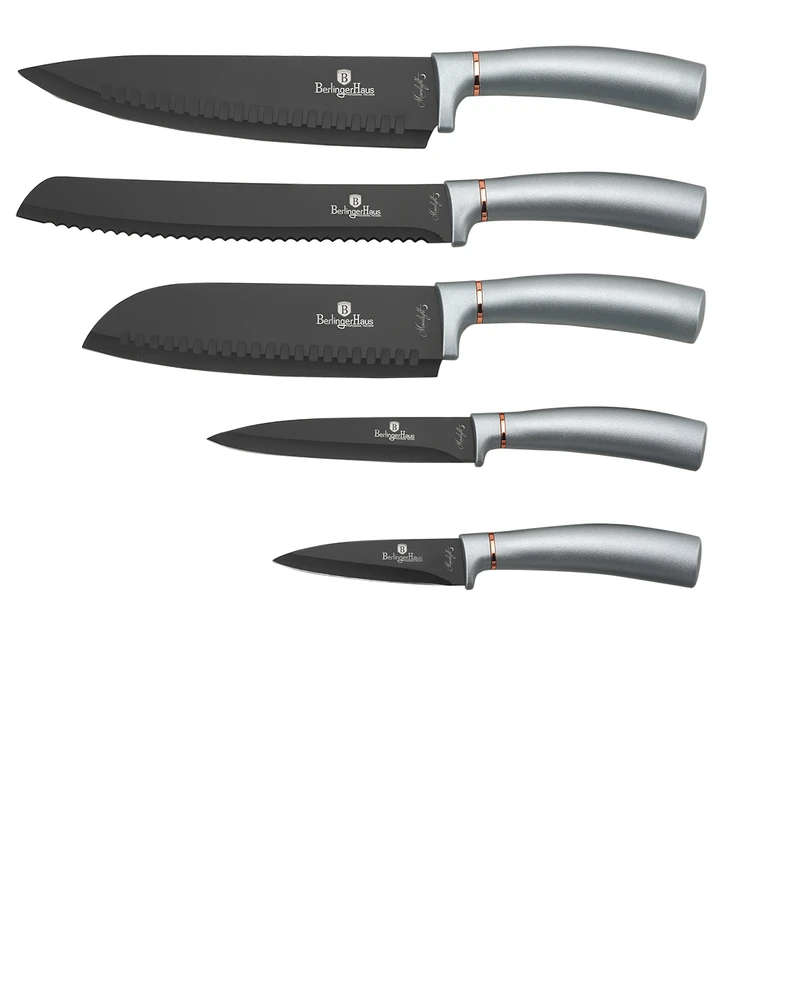 Berlinger Haus 5 Pieces Non-Stick Marble Coating Knife Set (READ THE DESCRIPTION)