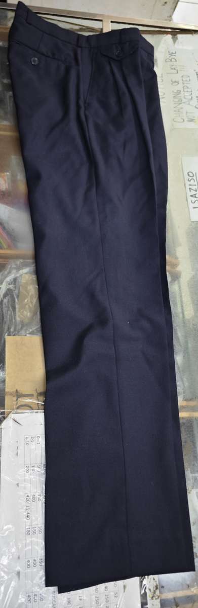 CHESTERFIELD NAVY TROUSER (SIZE 28)