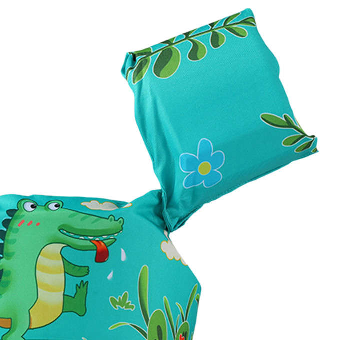 Olive Tree-Kids Arm Band Ring Life Jacket Safety Vest-Crocodile