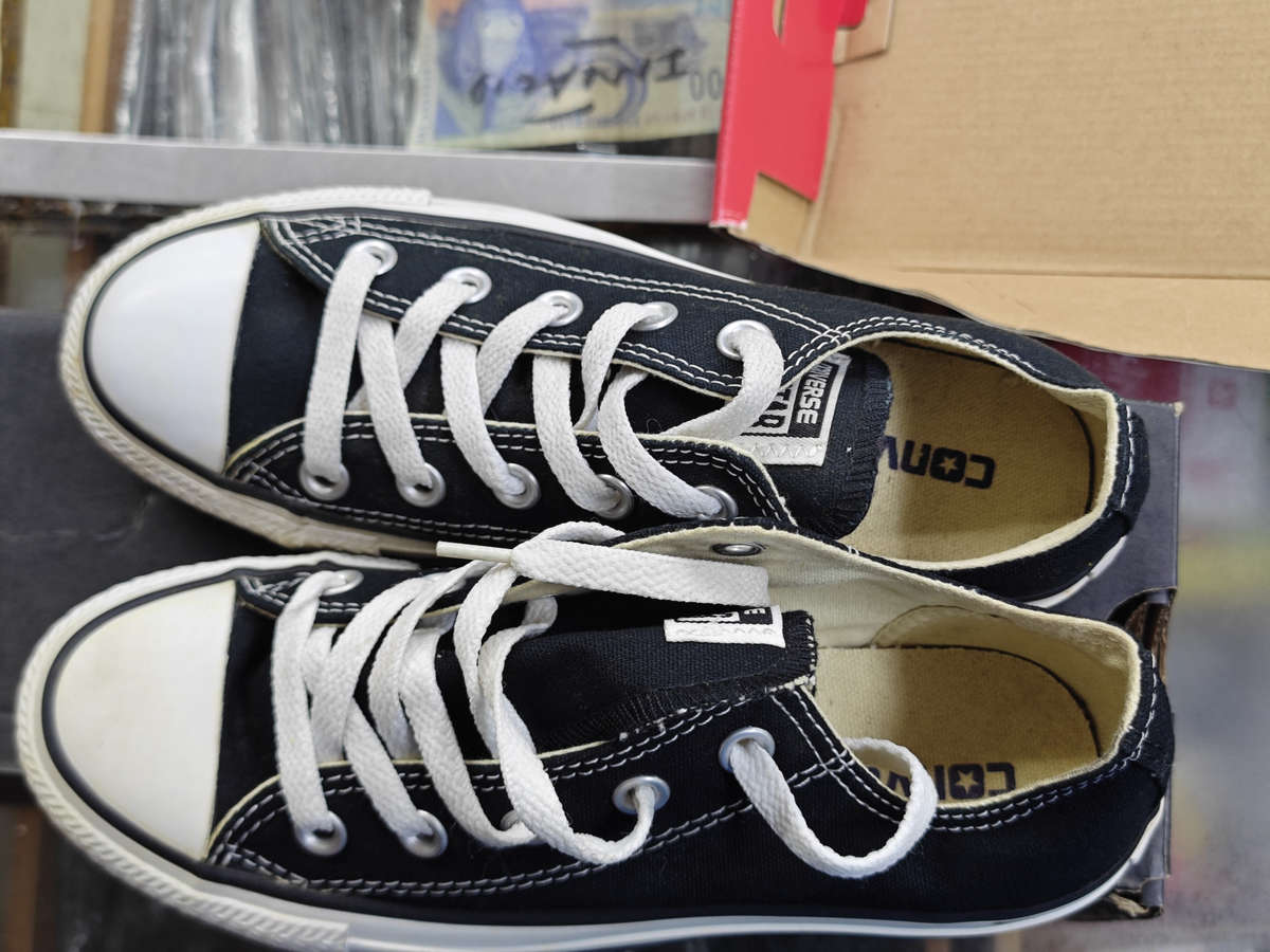 Converse All Star Black Junior Sneakers