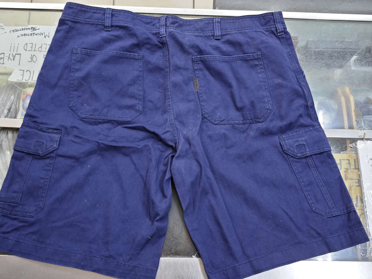 Jonsson Navy Cotton Shorts