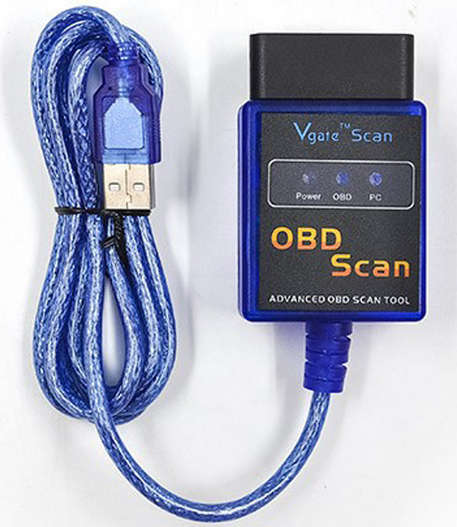Car OBD Scan Diagnostic Interface Scan Tool - Blue : Perfect Timing