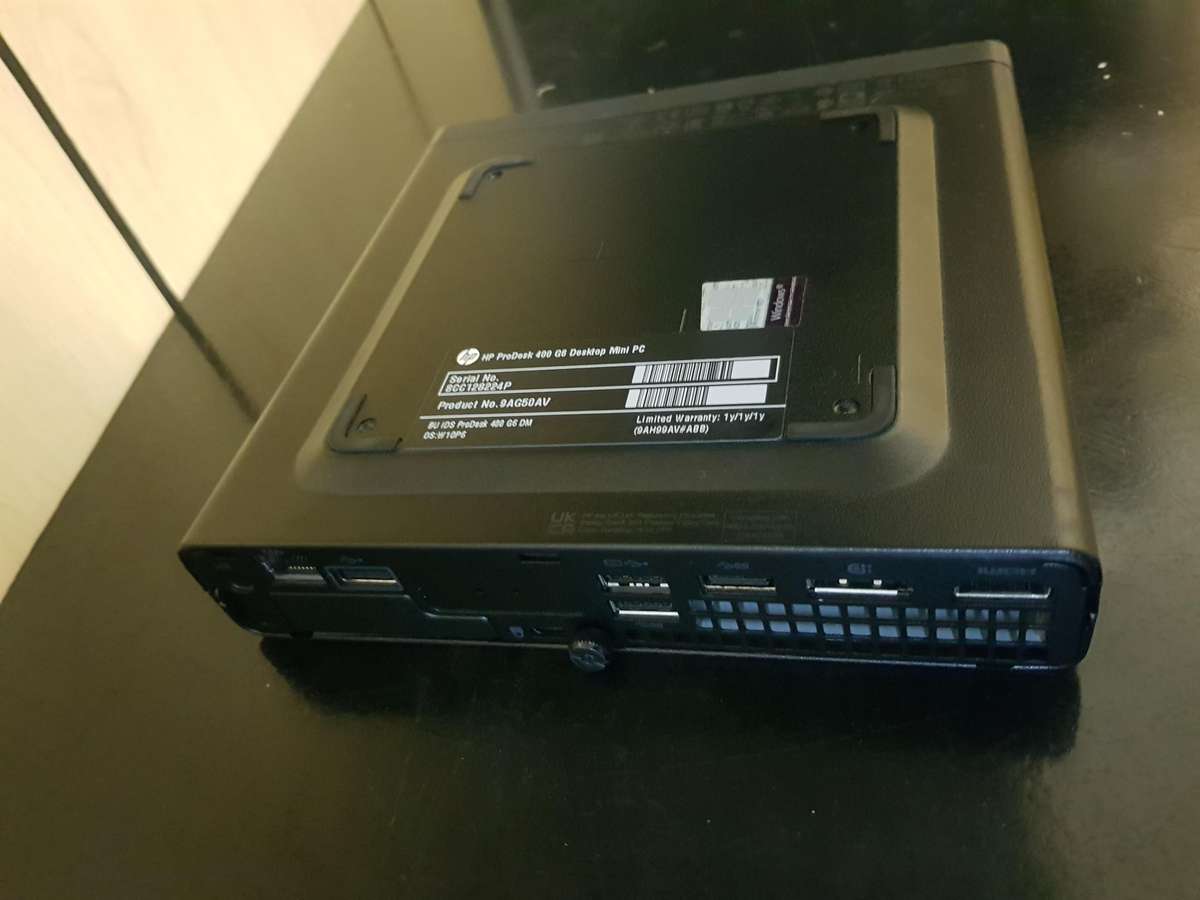 HP Prodesk 400 G6 | i5 10th gen | 8GB DDR4 Ram | Windows 11 | warranty 2 years | R5400 |