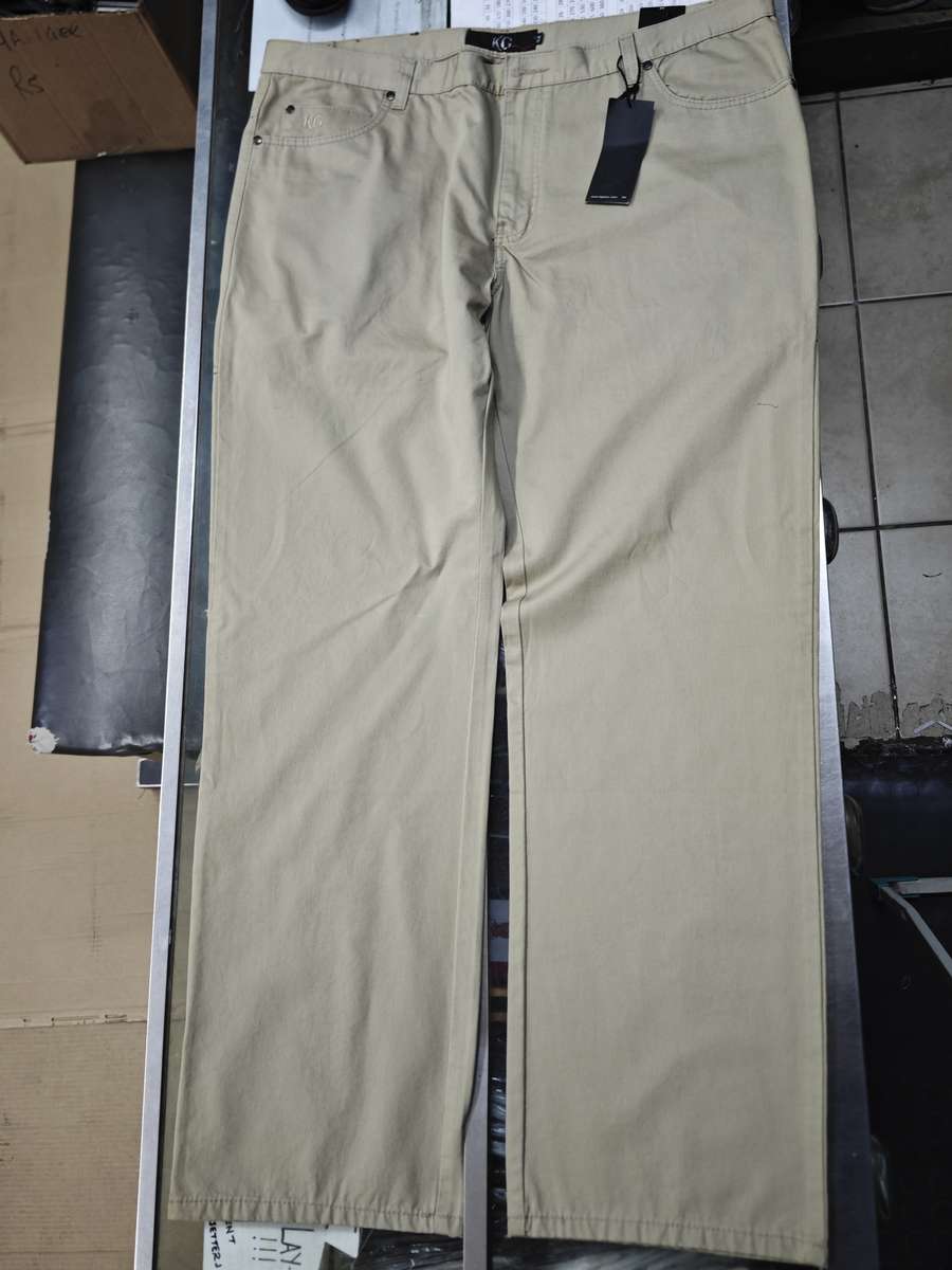 KG COTTON KHAKI TROUSER