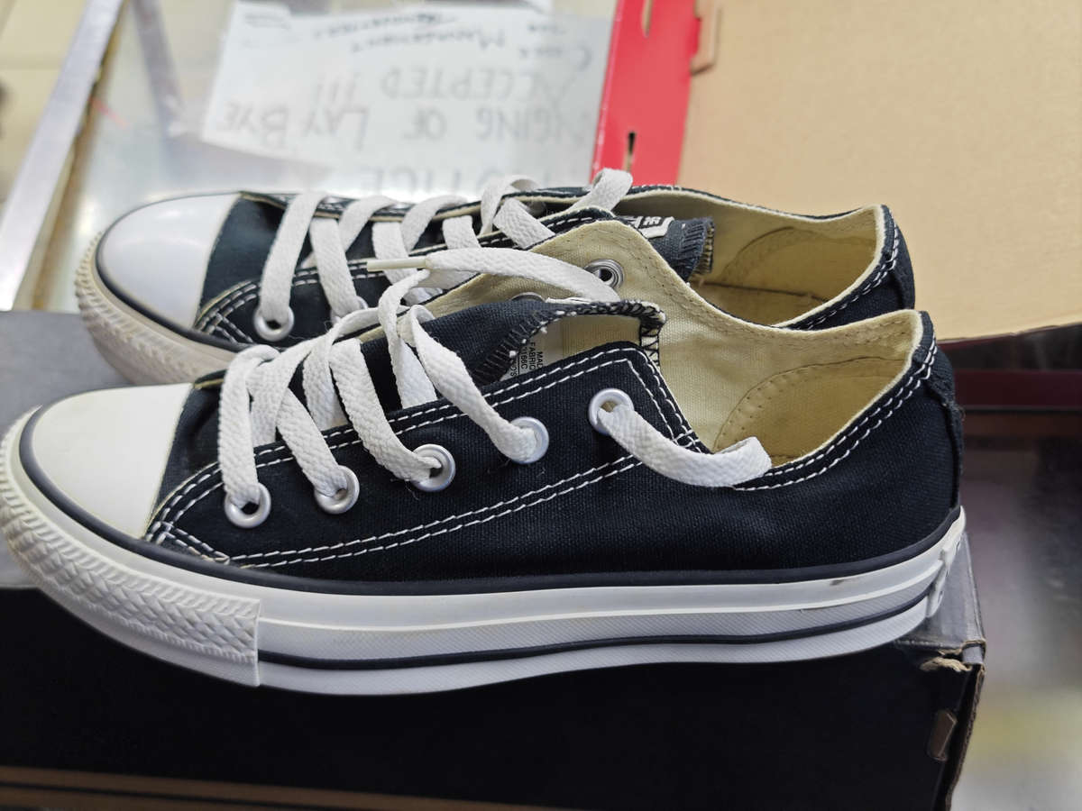Converse All Star Black Junior Sneakers