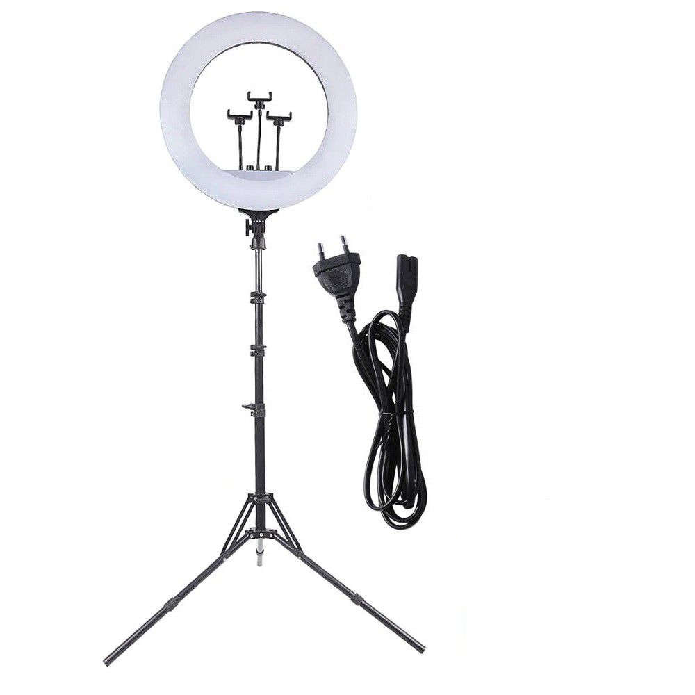 18` LED Changing Colour Ring Light with Stand ****BRAND NEW!!!