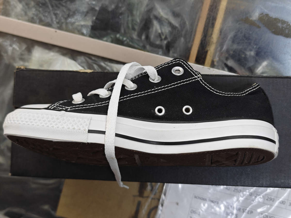Converse All Star Black Junior Sneakers