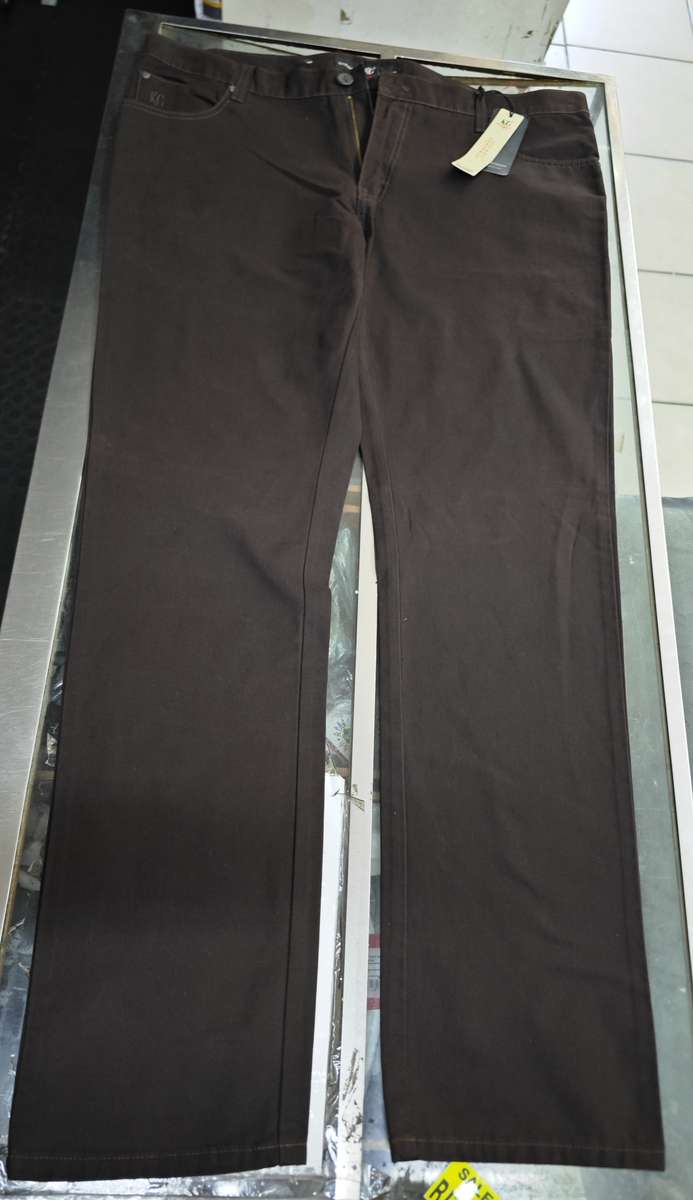 KG COTTON BROWN PANTS