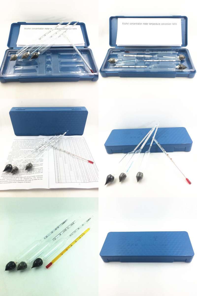 Alcohol Concentration Meter Temperature Conversion Table