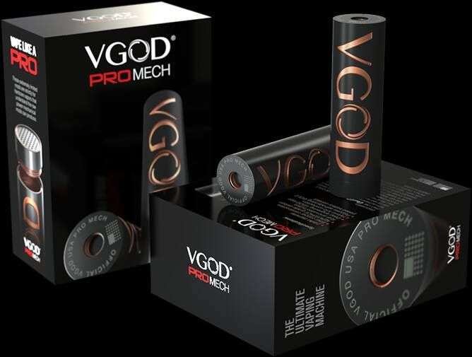 Mechanical mod VGOD PRO MECH RDTA (Red)