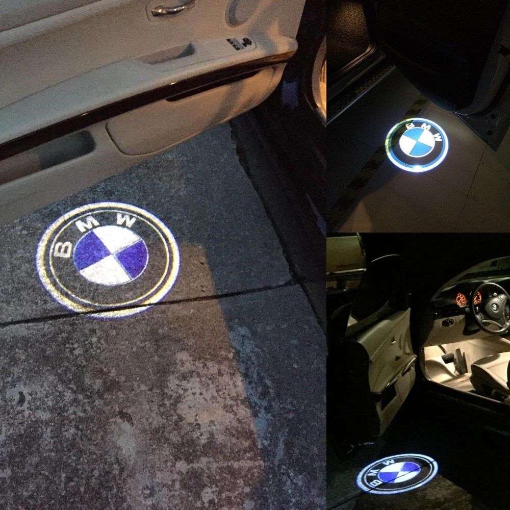 Stock from 6 / Logo Courtesy Door Lights BMW 2PCS