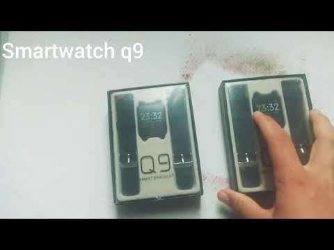 Q9 Waterproof Sports Smart Watch for Android / iOS with BP Monitor - Black