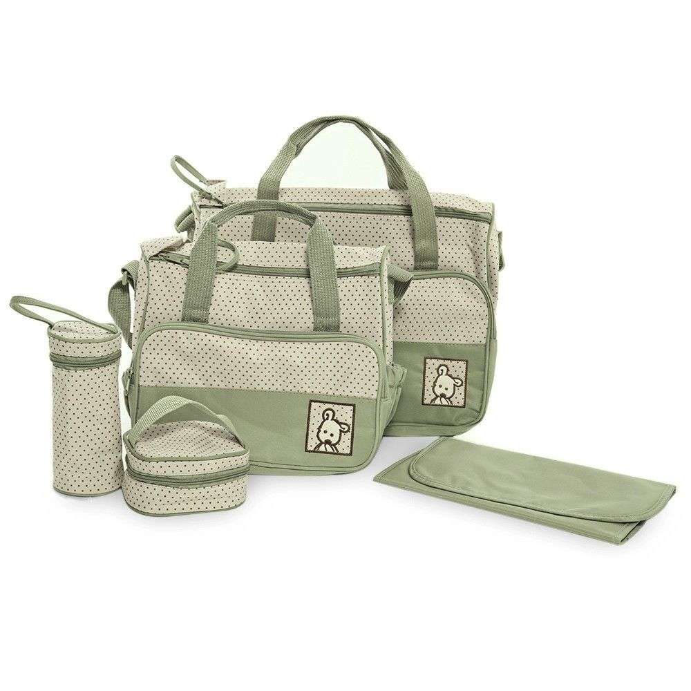 5 in 1 Multifunctional Diaper Bag (GREEN)
