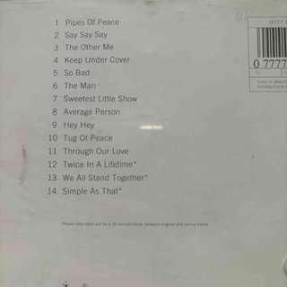 Paul McCartney: Pipes of Peace : CD